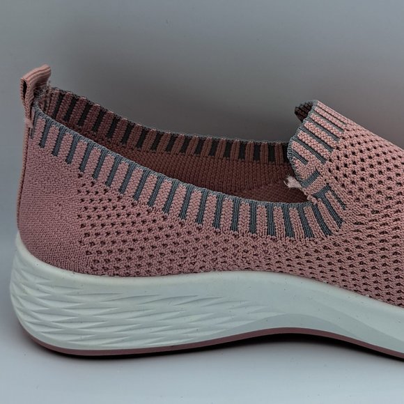 LAUREN TAYLOR Womens Pink SNEAKERS Size 37 slip-on ESPADRILLE stunning - Picture 5 of 12